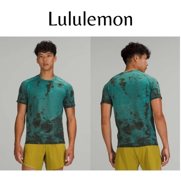 Lululemon Metal Vent  Tech Short Sleeve Shirt in marble dye - size XS - Picture 1 of 10